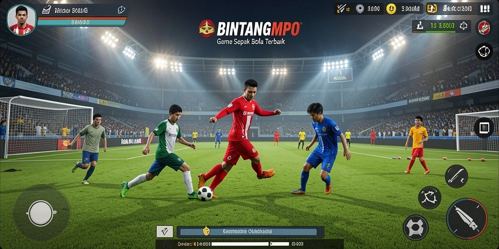 Tampilan gameplay yang seru dan kompetitif dari BINTANGMPO.