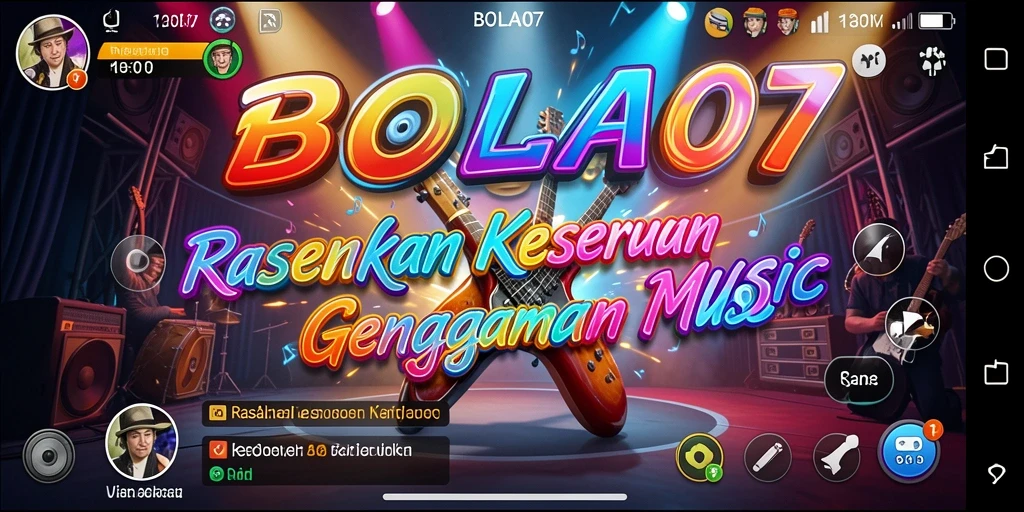 Tampilan gameplay BOLA07 yang interaktif dan mengasyikkan.