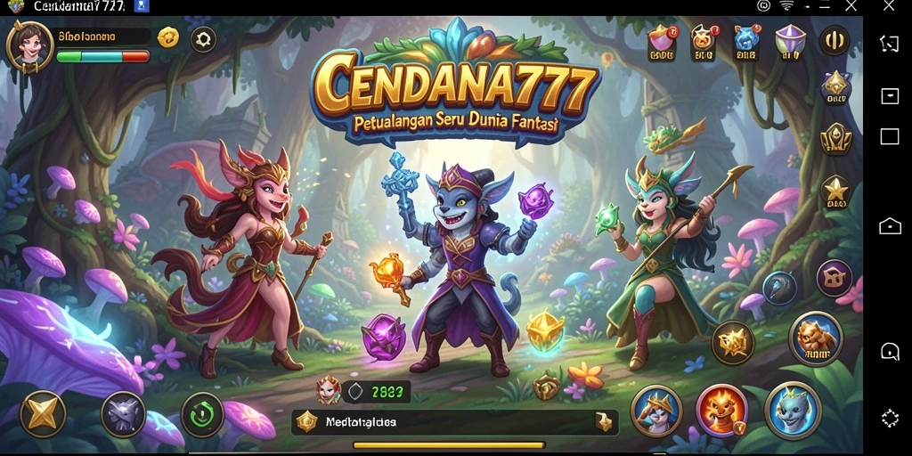 Tampilan screenshot dari gameplay CENDANA777 yang mendebarkan.