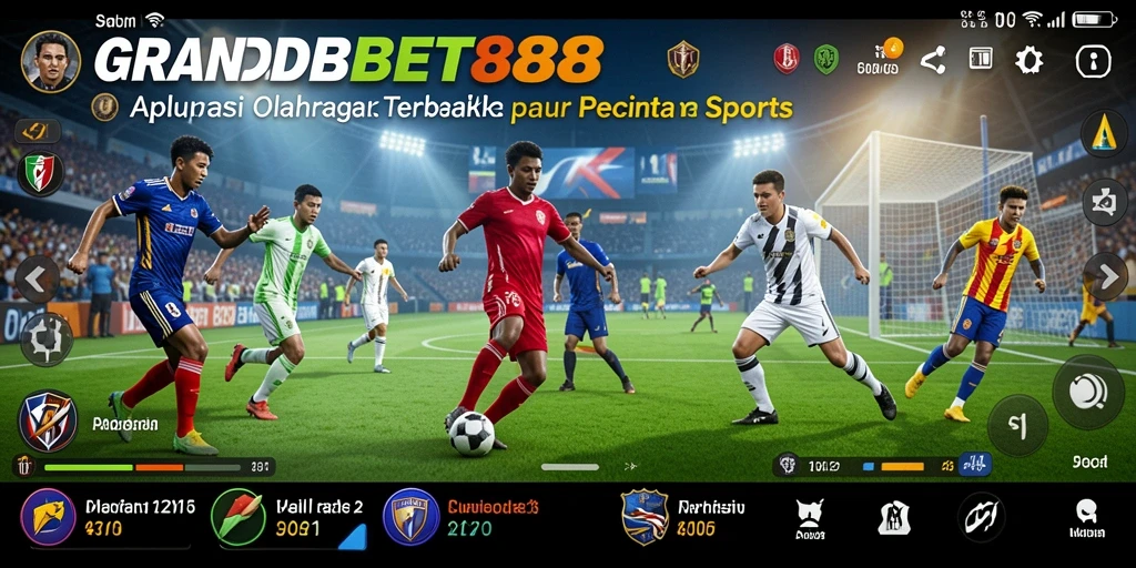 Tampilan menarik dari gameplay GRANDBET88 yang penuh aksi olahraga.