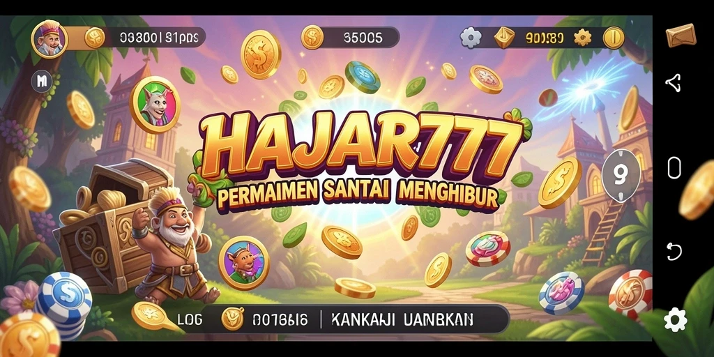 Tampilan gameplay HAJAR777 yang menarik dan interaktif.