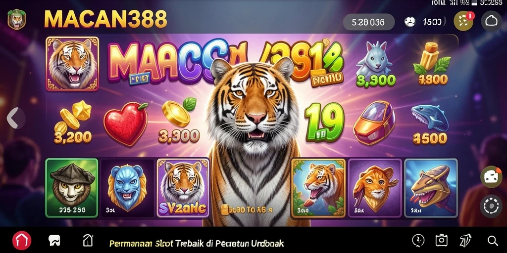 Tampilan gameplay slot yang menarik di MACAN388