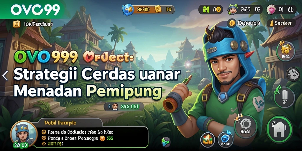 Screenshot OVO99 menampilkan momen strategis dalam gameplay.