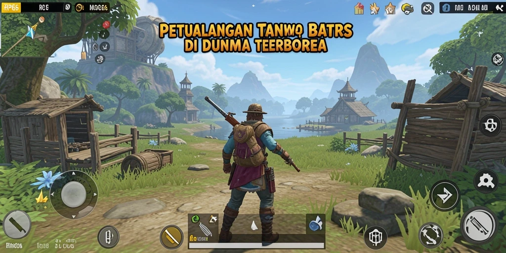 Tampilan gameplay Open World yang menakjubkan dari RP66.