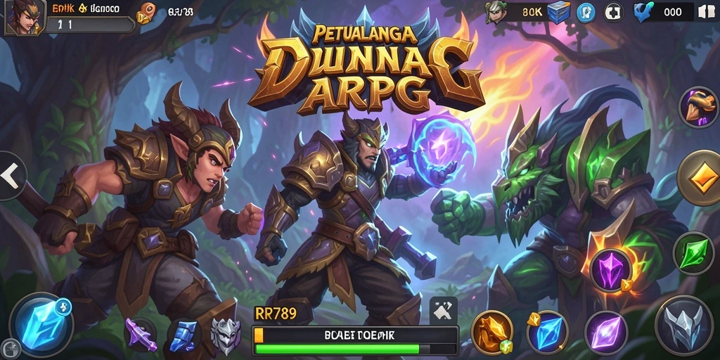 Screenshot gameplay RR789 memperlihatkan pertarungan seru dan menakjubkan.