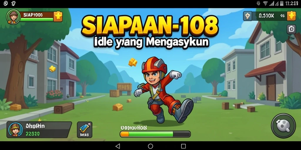 Tampak gameplay SIAP108 yang seru dan menarik dalam permainan Idle.