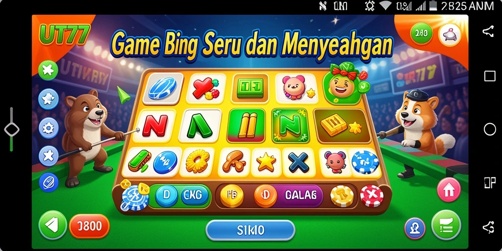 Gameplay seru dan interaktif dalam permainan Bingo.