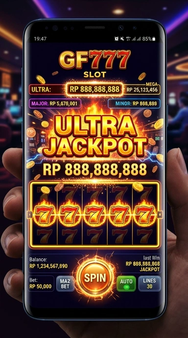 Screenshot fitur katalog aplikasi di gf777.